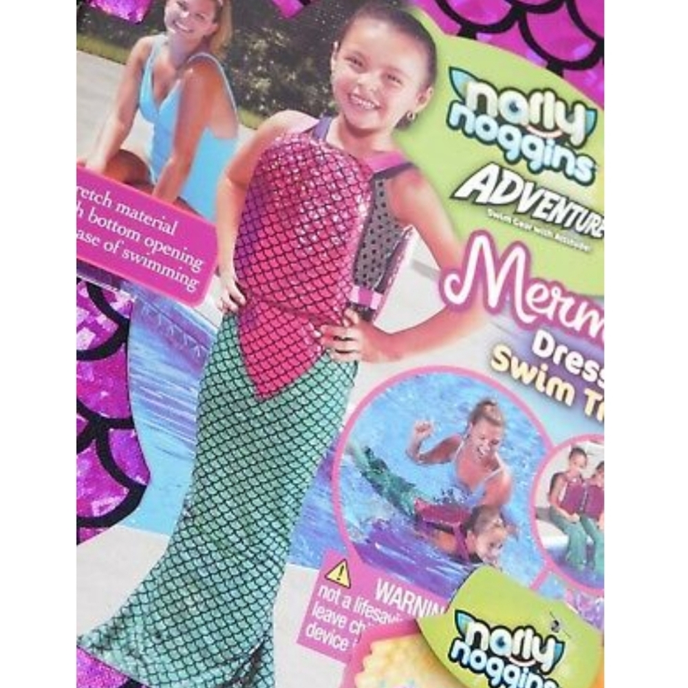 Mermaid Swim Vest - Picture 2 of 4